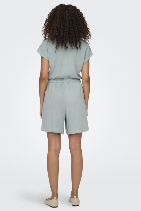 Only onlsiesta mw pull-up lin bl shorts